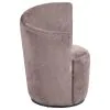 Coaster Fine Furniture 907528 Nueva - Upholstered Swivel Chair Curved Backrest - Blush