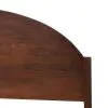New Classic 00-B1862-300 Rowland - 5/0 Queen Platform Bed Only - Walnut