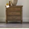 Liberty Furniture 336-BR61 Harrison Heights - Nightstand With Charging Station - Sienna