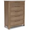 Riverside Furniture 42565 Jaxon - 5-Drawer Chest - Casual Mink
