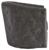 Ashley Furniture A3000202 Brentlow - Swivel Accent Chair - Distressed Black