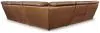 Ashley Furniture U92708S4 Temmpton - 5-Piece Power Reclining Sectional - Chocolate