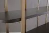 Ashley Furniture A4000589 Brentmour - Bookcase - Brown / Gold Finish