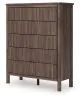 Ashley Furniture PCB2614-46 Pamytta - Five Drawer Wide Chest - Brown