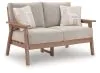 Ashley Furniture PCP422-835 Grover Beach - Loveseat With Cushion - Driftwood