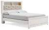 Ashley Furniture B2640B4 Ashley Furniture B2640B4 Altyra - Queen Panel Bookcase Bed - White
