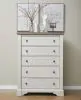 Samuel Lawrence Furniture S786-040 Valley Ridge - 5-Drawer Chest - White