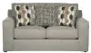 Jackson Furniture Industries 328802-1842/18-2078/48 Hooten - Loveseat - Nickel