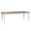 Liberty Furniture 244-DR-O7LGS Liberty Furniture 244-DR-O7LGS Magnolia Manor - 7 Piece Leg Table Set - Antique White
