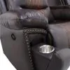New Classic U7005-13P1-BRN New Classic U7005-13P1-BRN Nikko - Glider Recliner With Power Footrest - Brown