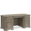 Riverside Furniture 32731 Wimberley - Executive Desk - Light Brown