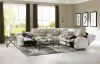 Jackson Furniture Industries 635/91/99/98-16 Jackson Furniture Industries 635/91/99/98-16 Ashland - 3 Piece Power Reclining Sectional With 4 Lay Flat Reclining Seats - Buff