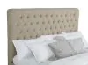CoasterEssence 300007KW Chloe - Upholstered California King Panel Bed - Oatmeal
