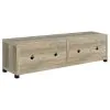 Coaster Fine Furniture 736283-SET Sachin - 3 Piece TV Entertainment Center - Antique Pine