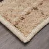 Furniture of America RG8184M Kendrick - 5' x 7' Plaid Area Rug - Charcoal / Light Brown