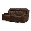 Liberty Furniture 7020CN-22P Caswell - Loveseat With Console P2 & ZG - Nature Chestnut