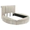 Coaster Fine Furniture 360111QB2 Sonya - Queen Headboard Wings Panels, Box 2 of 5 - Ivory