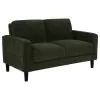 Coaster Fine Furniture 511214-S2 Ruth - 2 Piece Fabric Upholstered Track Arm Sofa - Matcha Green