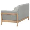 Coaster Fine Furniture 511072 Vaughn - Fabric Upholstered Flared Arm Loveseat - Gray