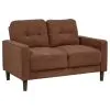 Coaster Fine Furniture 509971-S2 Bowen II - 2-Piece Fabric Upholstered Track Arm Sofa Set - Rust