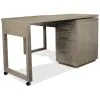 Riverside Furniture 39632 Riverside Furniture 39632 Prelude - Swivel Lift Top L-Desk - Light Brown