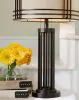 Ashley Furniture L208294 Hanswell - Metal Table Lamp  - Dark Brown