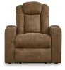 Ashley Furniture 6070313 Wolfridge - Power Recliner/Adj Headrest - Brindle