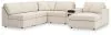 Ashley Furniture 92103S25 Ashley Furniture 92103S25 Modmax - 6-Piece Sectional With Raf Corner Chaise And Audio Console - Oyster