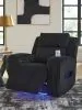 Ashley Furniture PC6420213 Forest Lake - Power Recliner With Adj Headrest - Black