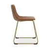 Ashley Furniture PCD373-02 Ciabori - Dining Upholstered Side Chair (Set of 2) - Brown / Gold