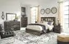 Ashley Furniture B211B16 Ashley Furniture B211B16 Drystan - Queen Panel Bookcase Bed - Brown / Beige