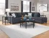 Ashley Furniture 87213S3 Ashley Furniture 87213S3 Altari - Right Arm Facing Corner Chaise With Sleeper 2 Pc Sectional - Slate