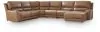 Ashley Furniture PCU62606S33 Ashley Furniture PCU62606S33 DeepWakes - 6-Piece Power Reclining Sectional With RAF Press Back Power Chaise - Caramel