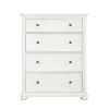 Samuel Lawrence Furniture S920-440 Savannah - 4-Drawer Chest - White