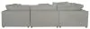 Jackson Furniture Industries 4445/31/59/28/88/8-26 Jackson Furniture Industries 4445/31/59/28/88/8-26 Posh - 8 Piece Modular Sectional With 3 Armless, 3 Corners, 1 Cocktail Ottoman, 1 Console - Dove