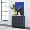 Liberty Furniture 2030-AC3432 East End - Accent Cabinet - Wirebrushed Denim