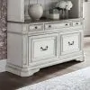 Liberty Furniture 244-HO121 Magnolia Manor - Credenza - Antique White