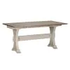 Liberty Furniture 652-OT1031 Farmhouse Reimagined - Flip Lid Sofa Table - Antique White / Chestnut Tops