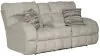 Jackson Furniture Industries 3599-1934/16-2317/48 Ashland - Lay Flat Reclining Console Loveseat - Buff