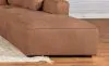CoasterElevations 551593 Jennifer - Square Upholstered Ottoman - Terracotta