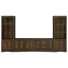 Coaster Fine Furniture 724123-SET Laughlin - 3 Piece Entertainment Center TV Stand - Dark Pine