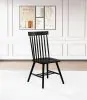 Coaster Fine Furniture 122502BLK Andrews - Windsor Spindle Back Dining Side Chair (Set of 2) - Black