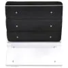 Coaster Fine Furniture 903162 Serreta - Boucle Upholstered Armless Acrylic Chair - Black