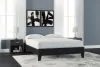 Ashley Furniture EB3392-113 Finch - Queen Platform Bed - Black