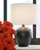 Ashley Furniture L123894 Ladstow - Ceramic Table Lamp  - Black