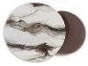Ashley Furniture T671-22 Jazmore - Nesting Cocktail Tables (Set of 2) - Brown / Brass Finish