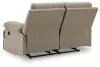 Ashley Furniture PC9140586 Side-Swipe - Reclining Loveseat - Mocha