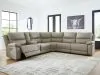 Ashley Furniture PC99201S10 Ashley Furniture PC99201S10 Narwhal Place - 6-Piece Power Reclining Sectional - Pebble