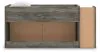 Ashley Furniture B4480B25 Ashley Furniture B4480B25 Frandern - Twin Loft Bed With 2 Bookcase Storages - Gray