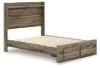 Ashley Furniture PCB2005B10 Elbrim - Full Panel Storage Bed - Brown